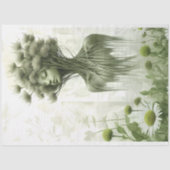 Papier Mousseline Mystique Terre Esprit Mère Nature W4 Découpage (Recto)