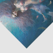 Papier Mousseline Nager avec moi (Détail)