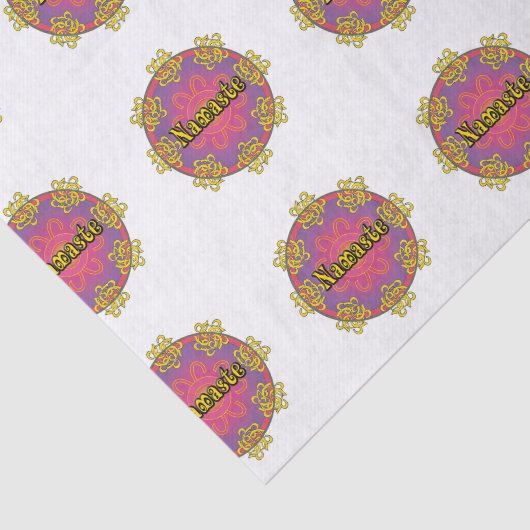 Papier Mousseline Namaste (Détail)