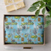 Papier Mousseline Nan Nae & Lulu Adventures Gift Wrap Tissue Paper (Cadeau)