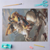 Papier Mousseline Napoléon Traversant les Alpes, Jacques-Louis David (Artisanat)