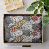 Papier Mousseline Nappes phréatiques sur hydrangée blanche (Cadeau)