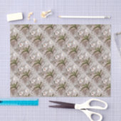 Papier Mousseline Narcisse Sur Marbre (Artisanat)