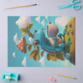 Papier Mousseline Nathaniel Boissons Café, Lizard (Artisanat)