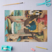 Papier Mousseline NATIVITÉ, ADORATION DE MAGI par BOSCH Christmas (Artisanat)