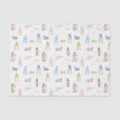 Papier Mousseline Nativité de la aquarelle Noël (Recto)