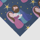 Papier Mousseline Nativité Noël (Détail)