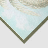 Papier Mousseline Nature Fern Ernst Haeckel Découpage Tissu (Détail)