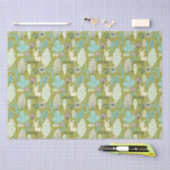 Papier Mousseline Nature lapin de printemps lapin (Artisanat)