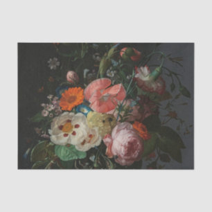 Papier Mousseline Nature morte de maître hollandais vintage Rachel R
