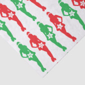 Papier Mousseline Naughty Christmas Shoppers (Détail)