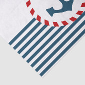 Papier Mousseline Nautical design (Détail)