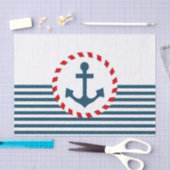 Papier Mousseline Nautical design (Artisanat)