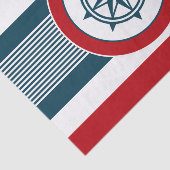Papier Mousseline Nautical design (Détail)