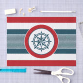Papier Mousseline Nautical design (Artisanat)