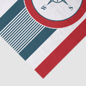 Papier Mousseline Nautical design (Détail)