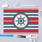 Papier Mousseline Nautical design (Artisanat)