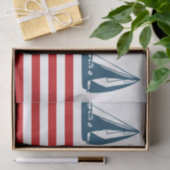 Papier Mousseline Nautical design (Cadeau)