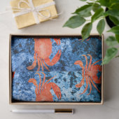 Papier Mousseline Nautical Waves Design 2 (Cadeau)