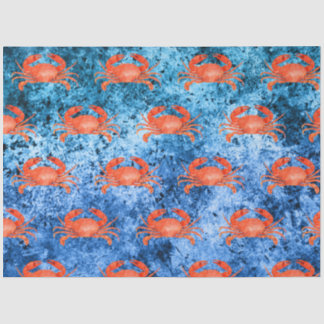 Papier Mousseline Nautical Waves Design 2
