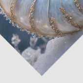 Papier Mousseline Nautilus Shell à l'intérieur du papier de découpag (Détail)