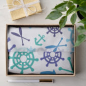 Papier Mousseline Nautique (Cadeau)