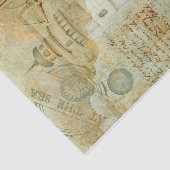 Papier Mousseline Nautique vintage (Détail)