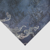 Papier Mousseline Nautique vintage (Détail)