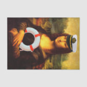 Papier Mousseline Navire Ahoy Mona Lisa (Recto)