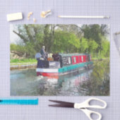 PAPIER MOUSSELINE NAVIRES (Artisanat)