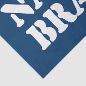 PAPIER MOUSSELINE NAVY BRAT (Détail)