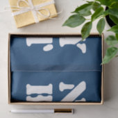 PAPIER MOUSSELINE NAVY BRAT (Cadeau)