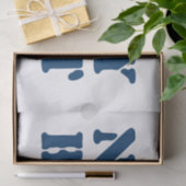 PAPIER MOUSSELINE NAVY BRAT (Cadeau)