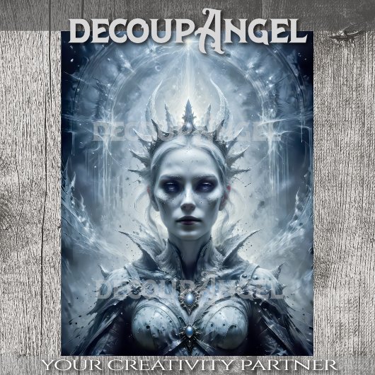 Papier Mousseline Né de l'obscurité - Découpage -