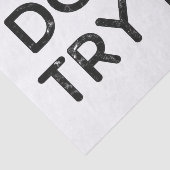 Papier Mousseline Ne m'essayez pas (Détail)