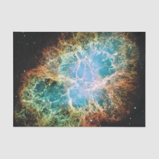 Papier Mousseline Nebula du crabe (Recto)
