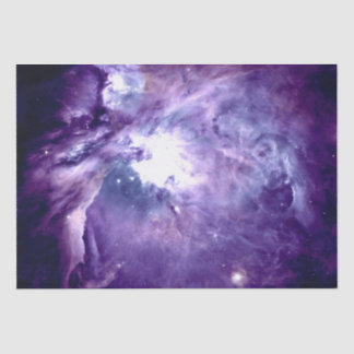 Papier Mousseline Nébuleuse d'Orion Lavande Violette Mystère