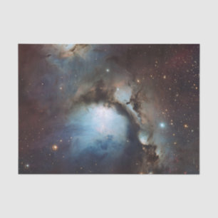 Papier Mousseline Nébuleuse Orion Astronomie bleu marron beige ciel