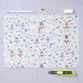 Papier Mousseline Neige (Artisanat)