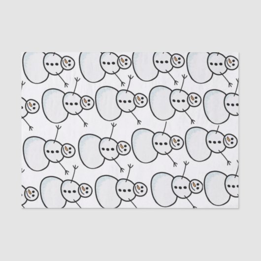 Papier Mousseline Neige (Recto)