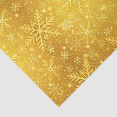 Papier Mousseline Neige dorée (Détail)