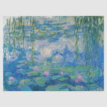 Papier Mousseline Nénuphars par Claude Monet<br><div class="desc">Claude Monet - Nénuphar,  1916-1919. Oscar-Claude Monet (1840-1926) est un peintre français et fondateur de la peinture impressionniste qui est considéré comme un précurseur essentiel du modernisme,  surtout dans ses tentatives de peindre la nature telle qu'il la perçoit.</div>