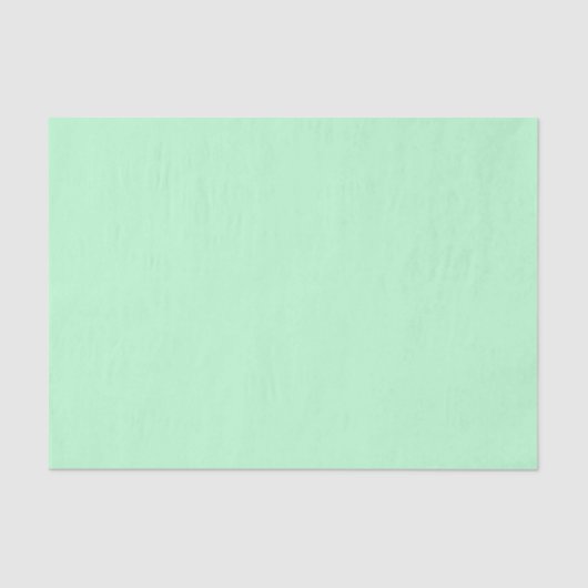 Papier Mousseline Neo Mint vert couleur solide (Recto)