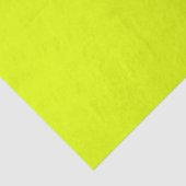 Papier Mousseline Neon Chartreuse couleur solide | Couleur tendance (Détail)