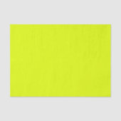 Papier Mousseline Neon Chartreuse couleur solide | Couleur tendance (Recto)