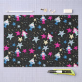 Papier Mousseline NEON Mermaid Sea Life Poisson Starfish Fête d'anni (Artisanat)