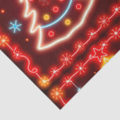 Papier Mousseline Neon Populaire Collection de Noël (Détail)