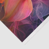 Papier Mousseline Neon Translucent Calla Lillie's Decoupage (Détail)