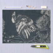 Papier Mousseline Nestling Bird (par Jan Mankes) (Artisanat)