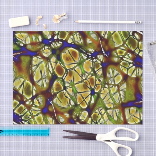 Papier Mousseline Neurones (Artisanat)
